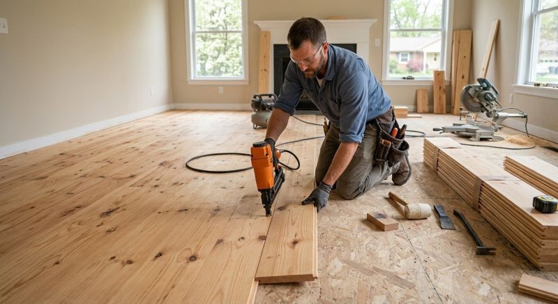 Plank Floor Installation in San Antonio, TX