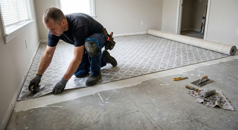 Sheet Flooring Installation in Fort Worth, TX