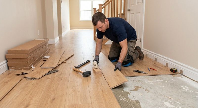 Wood Laminate Installation in Roseville, CA