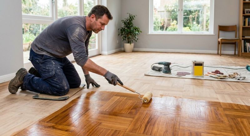 Bamboo Floor Refinishing in Alpharetta, GA