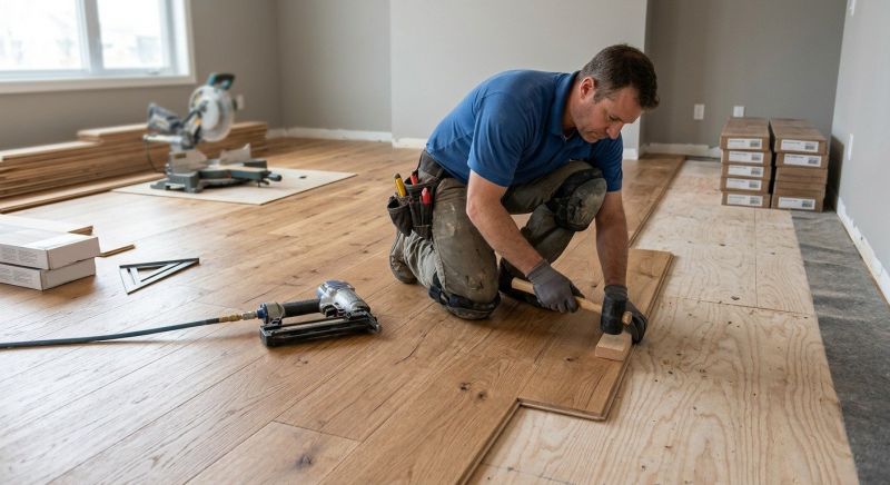 Finished Floor Installation in Fort Worth, TX