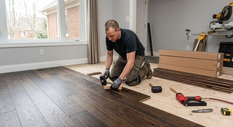 Finished Floor Installation in Fort Worth, TX