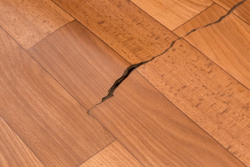 Damaged Hardwood Floor