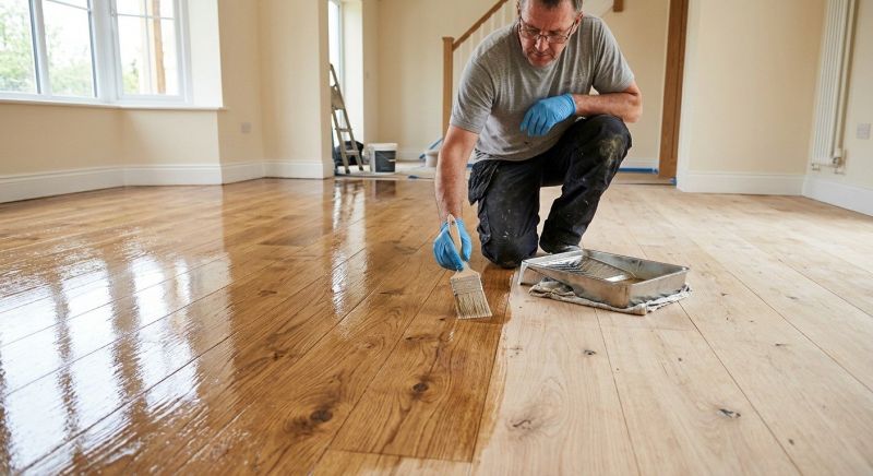 Floor Varnishing in Overland Park, KS