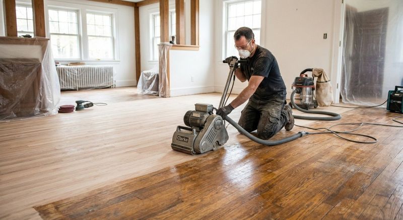 Mahogany Floor Refinishing in Kansas City, KS