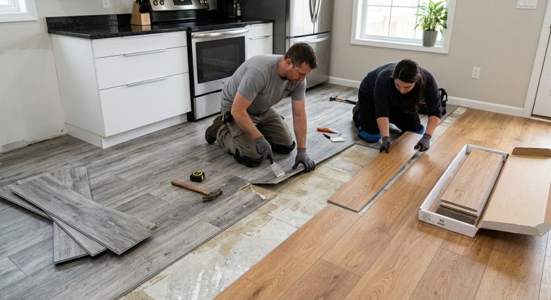 Vinyl Tile Replacement in Arvada, CO